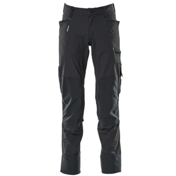 Mascot 17179-311-09 Trousers With Kneepad Pockets, Stretch