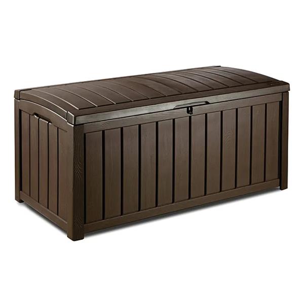 KeterGlenwood Garden Storage Deck Box Brown 17193522