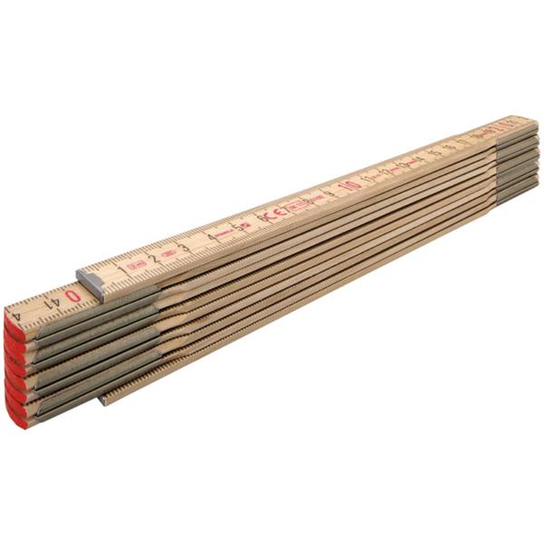 StabilaType 600 Wooden folding rule (natural coloured)