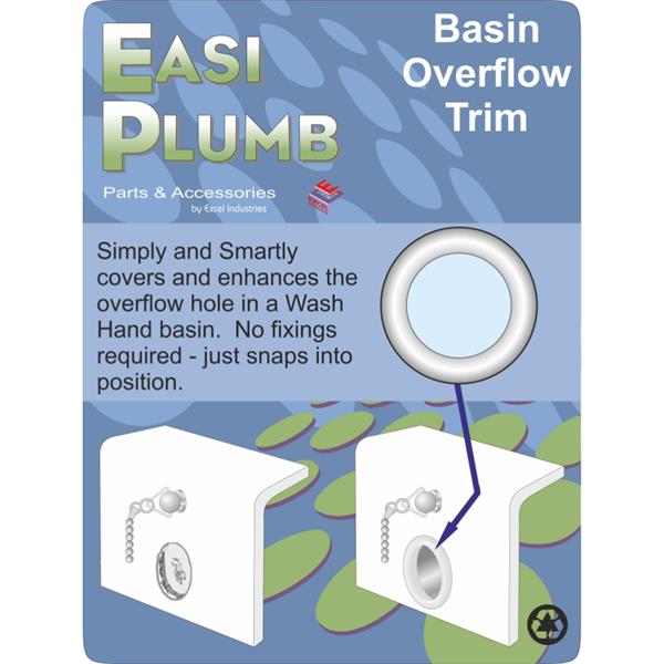EasiplumbBasin Overflow Trim