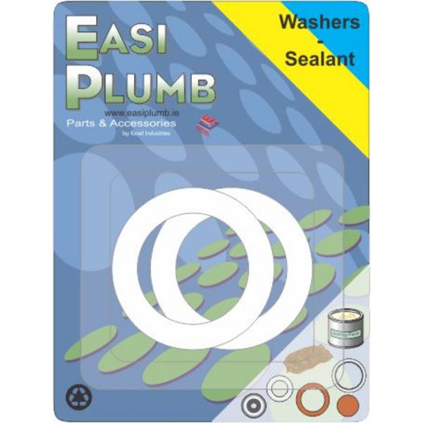 EasiplumbPack of 2 No. 11/2" PVC Washers