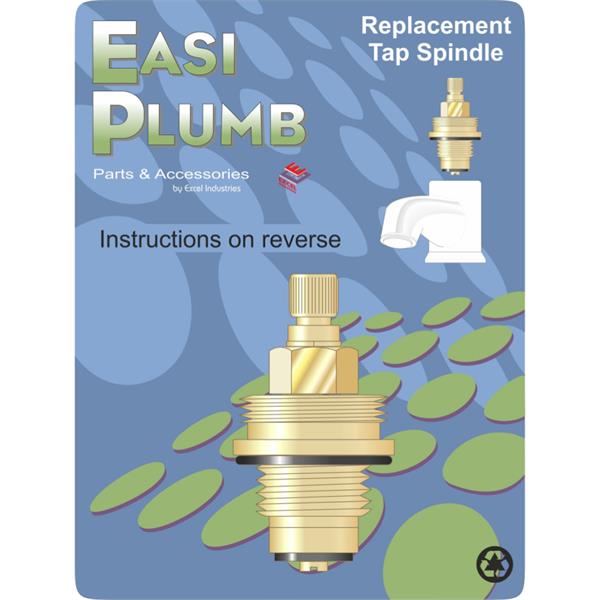 EasiplumbSingle 3/4" Brass Replacement Spindle only