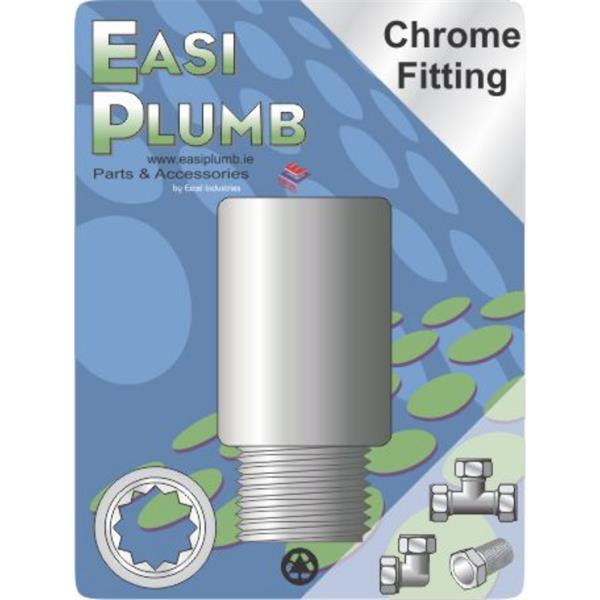 Easiplumb1/2" M x F 30mm CP Rad Extension Piece