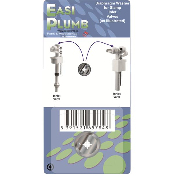 EasiplumbDiaphragm Washer for Siamp Filling Valves