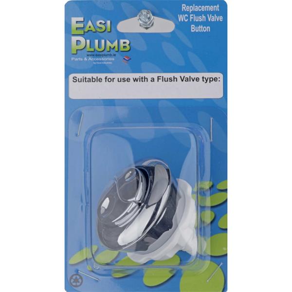 EasiplumbReplacement WC Flush Valve Button (Torbeck Cable Operated-Dual Flush)(FBTOR)