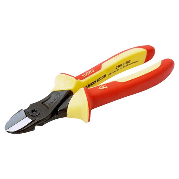 Bahco2101S-180 Ergo Insulated Side Cutting Plier