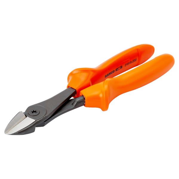 BahcoSide Cutting Pliers with Insulated Handles and Phosphate Finish 200 mm 2101S-200
