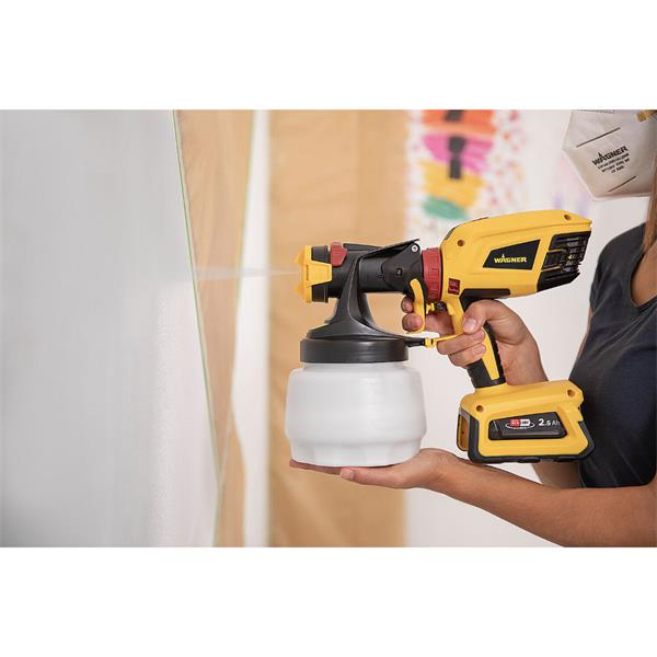 WagnerW 600 18V Universal FLEXiO Sprayer (1x2.5Ah)