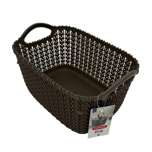 MiscCurver Knit Basket (Harvest Brown) 25080