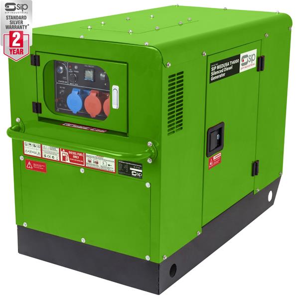 SipMedusa T14000 13.7kVA Silenced Diesel Generator