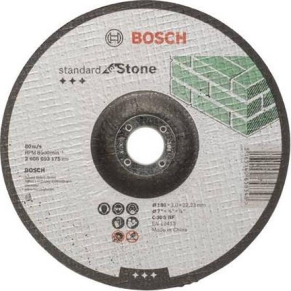 BoschStandard Stone Cutting Disc Depressed Centre C 30 S Bf, 125mm, 22.23mm, 2.5mm - Pk25