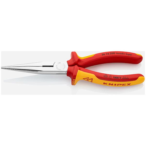 Knipex26 16 200 SB Snipe Nose Side Cutting Pliers