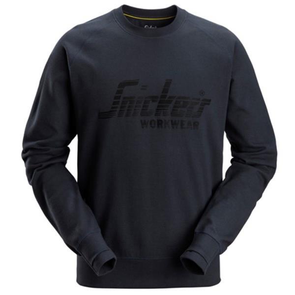 Snickers2892 Logo Sweatshirt - Dark Navy Melange