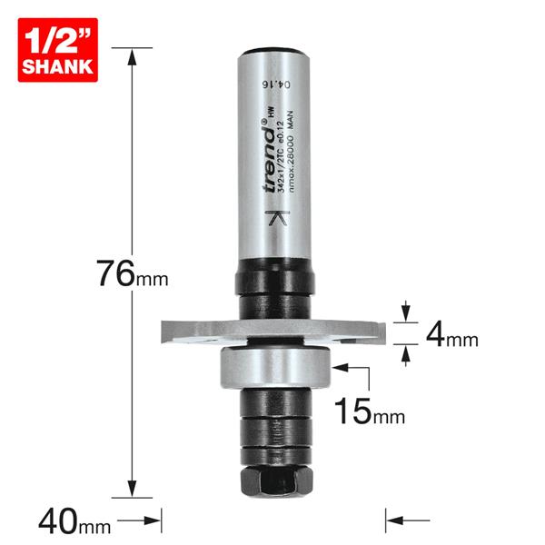 TrendPro Biscuit jointer set 342X1/2TC