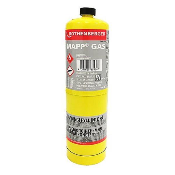 Rothenberger35536R Disposable Map Gas Cartridge (399.7g)