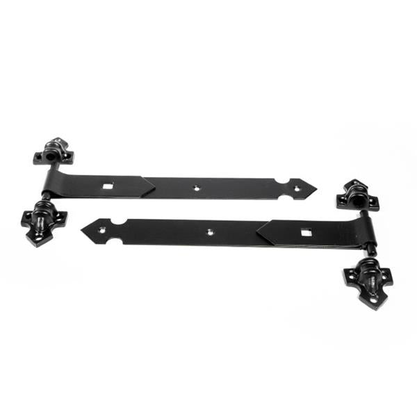 MiscCenturion Heavy Reversible Hinges 300mm Black 1 Pair 35995