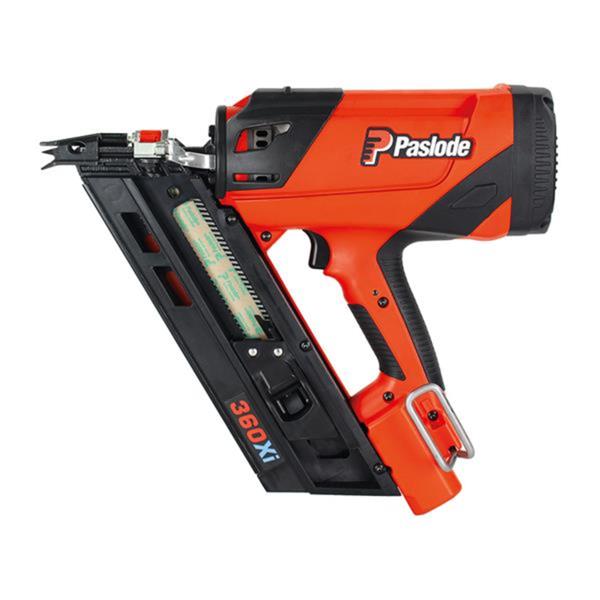Paslode360Xi 019700 Lithium Gas 90mm First Fix Nail Gun (1x2.1Ah)
