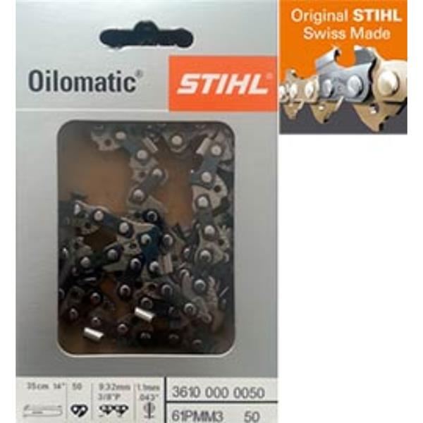 Stihl12 inch 3/8 1.3mm spare chain (3636 000 0044)