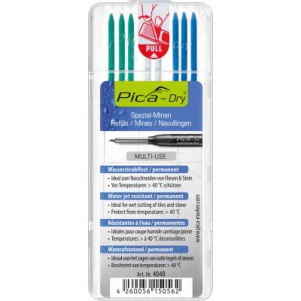 Pica-Dry Refill Leads Water jet resistant / permament (Mixed)