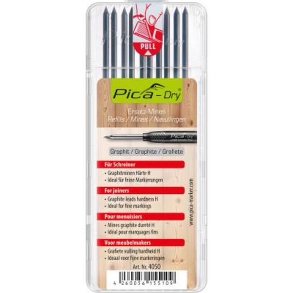 Pica-Dry Refill Leads Graphite For joiners (Graphite)