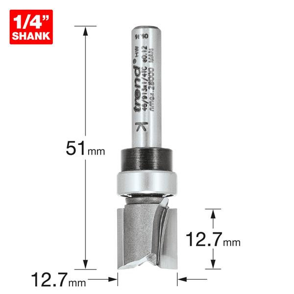 TrendPro Guided profiler 12.7mm dia x 12.7mm cut 46/913X1/4TC