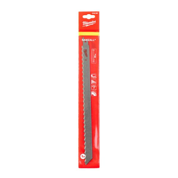Milwaukee48001084 300mm x Wave Knife Insulation Material / Carton / Foam Sawzall Blade - 1pc