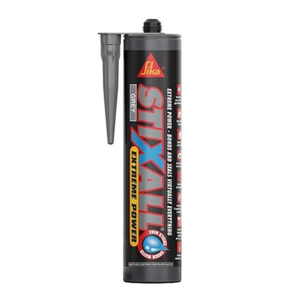 SikaSealSika STIXALL Extreme Power Hybrid Sealant & Adhesive - (Grey) 300ml