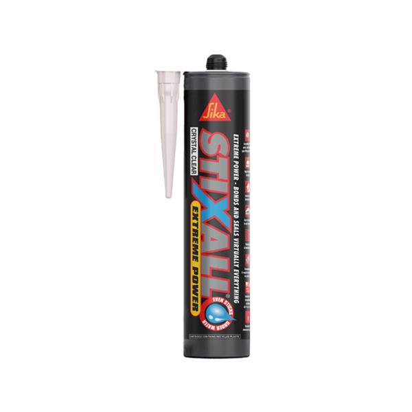 SikaSealSika STIXALL Extreme Power Hybrid Sealant & Adhesive - (Crystal Clear) 300ml