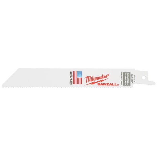 Milwaukee48475292 150 x 10/14 TPI Sawzall Blades (5 Pack)