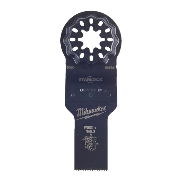 Milwaukee48906000 Wood cutting 20mm Multitool Blade - 1pc