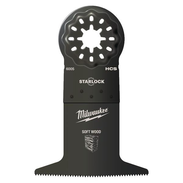 Milwaukee48906005 Wood Cutting 65mm Wide Plunge Blade - 1pc