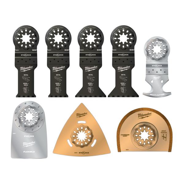 Milwaukee 8pce Starlock Renovation Kit - 48906088