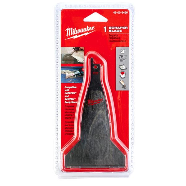 Milwaukee49005456 75mm Scraper Hackzall Blade - 1pc
