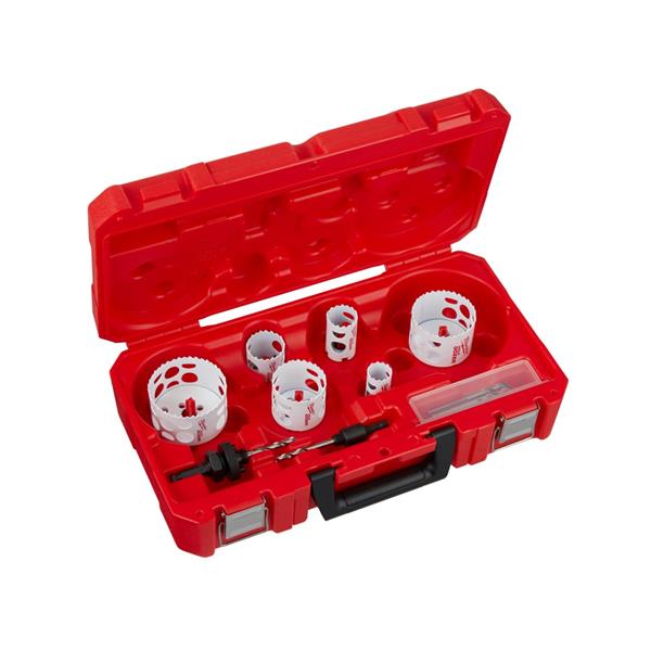 Milwaukee49224201 10 Piece Hole Dozer Holesaw Set