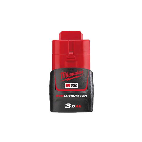 Milwaukee M12B3 12V 3.0Ah Red Lithium-Ion Battery