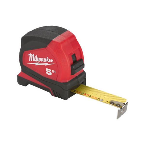 Milwaukee4932459593 Pro Compact Tape Measure 5M