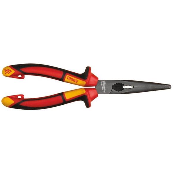 Milwaukee4932464565 205mm VDE Long 45° Round Nose Pliers