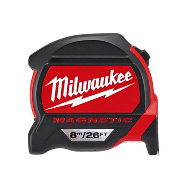 Milwaukee4932464603 8M/26ft Magnetic Tape Measure