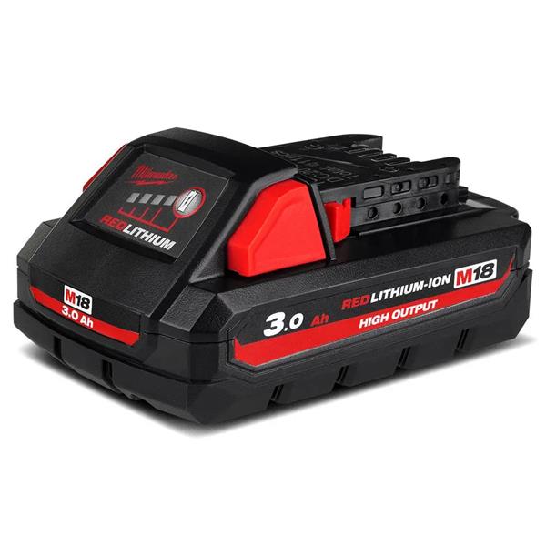 Milwaukee M18 HB3 M18 3.0Ah High Output Li Ion Battery