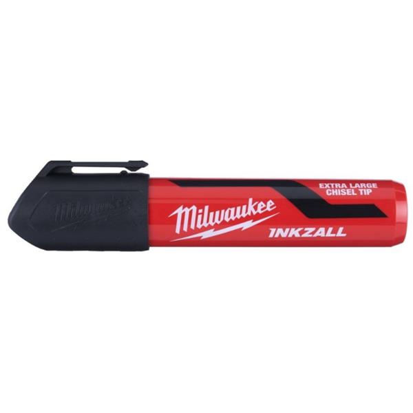 Milwaukee INKZALL Extra Large Chisel Tip Marker Black 4932471559