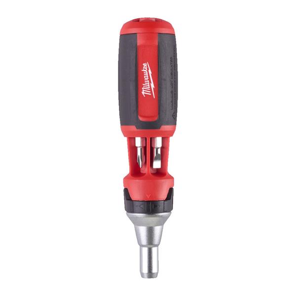 Milwaukee 4932471598 9 In 1 Universal Ratcheting Multi-Bit Screwdriver