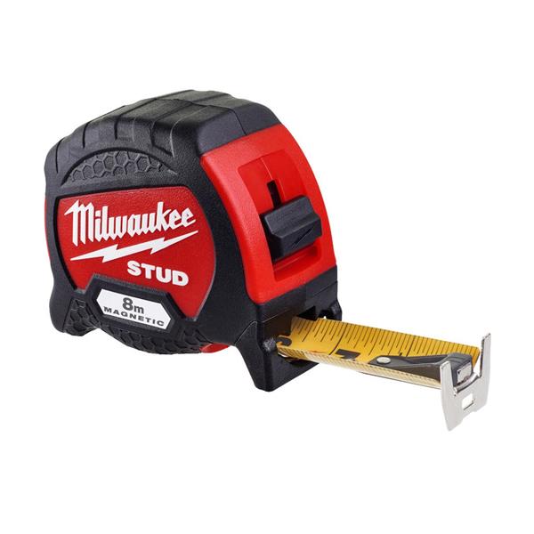 Milwaukee4932471627 Stud Gen 2 8M Magnetic Tape Measure