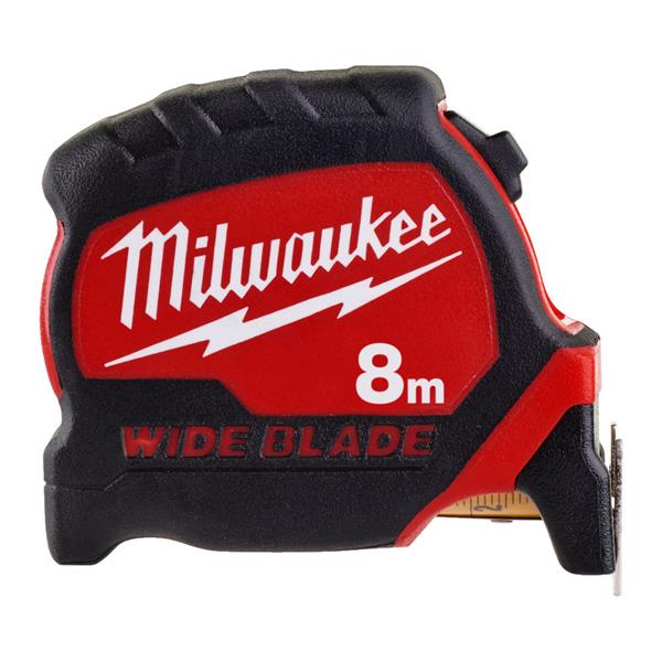 Milwaukee4932471816 Premium Wide Blade 8M Tape Measure