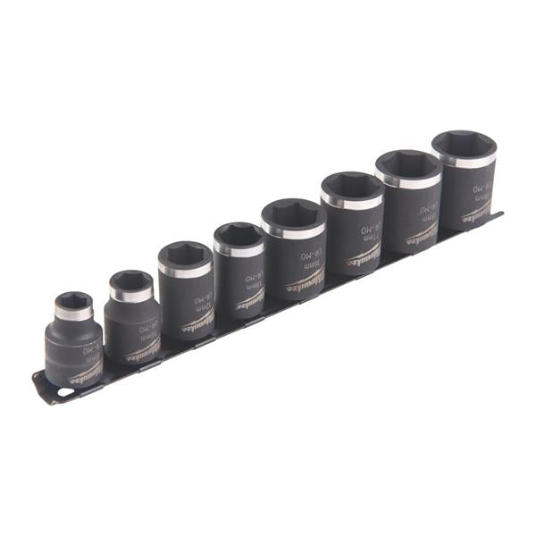 Milwaukee3/8'' Shockwave Impact Duty Socket Set - 8pk