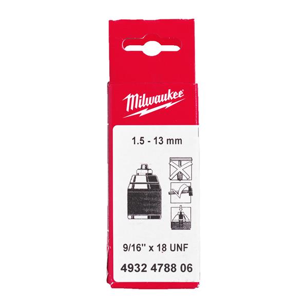 Milwaukee4932478806 Keyless Chuck for (M18FPD2, M18FPD3 & M18BLPD2)