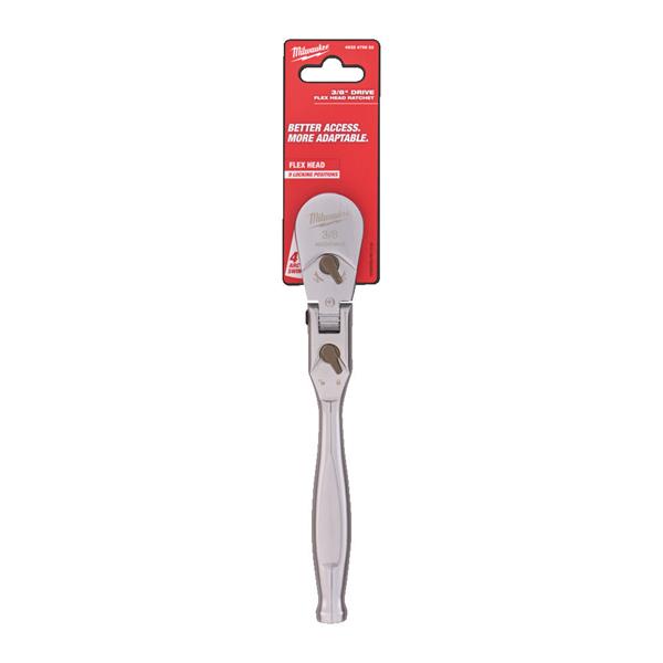 Milwaukee4932479652 3/8'' Drive Flex Head Ratchet