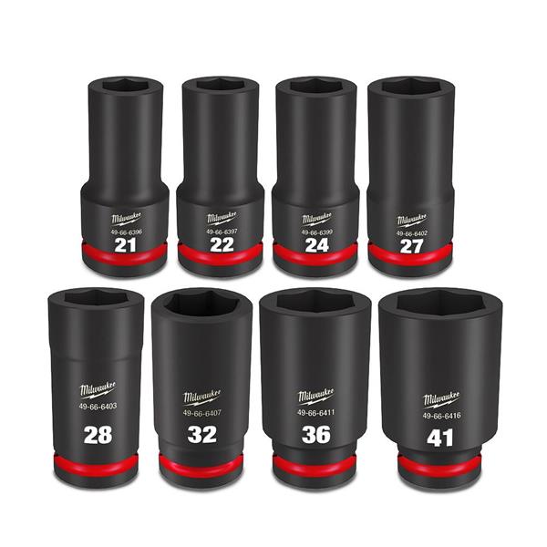 Milwaukee1/2'' Shockwave Impact Socket Hex Deep