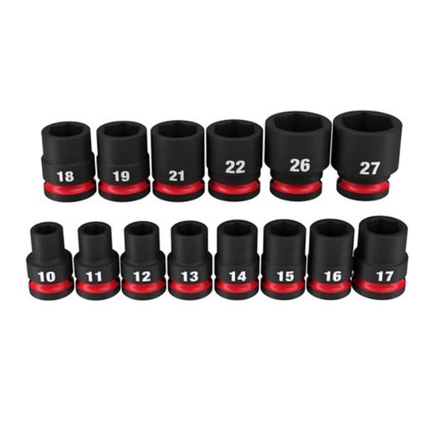 Milwaukee1/2''Shockwave Impact Socket Hex Standard