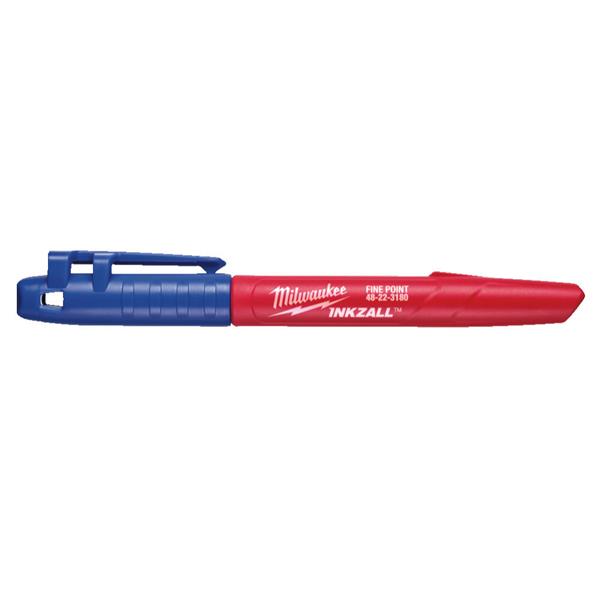 Milwaukee INKZALL Fine Point Blue Marker 4932492126
