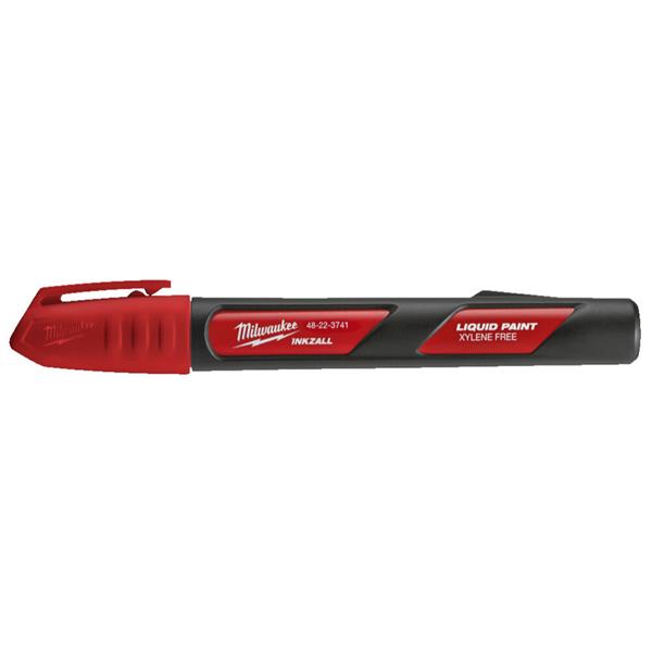 Milwaukee INKZALL Liquid Paint Marker Red 4932492143